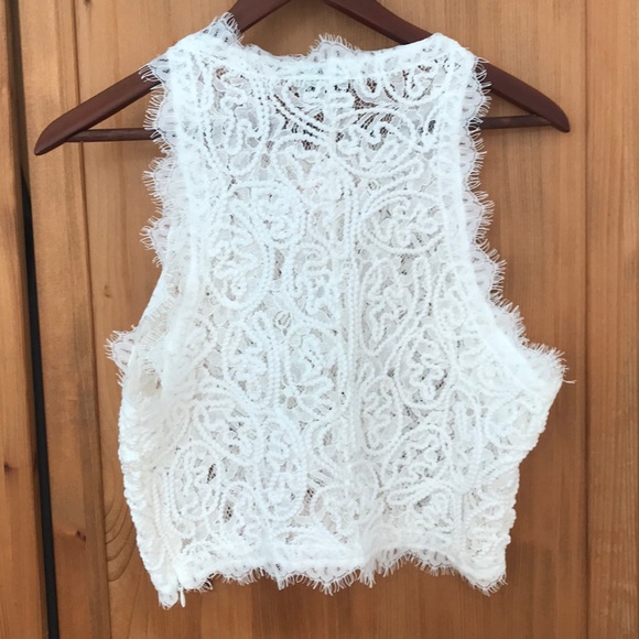 Cropped Lace Top - Picture 5 of 5